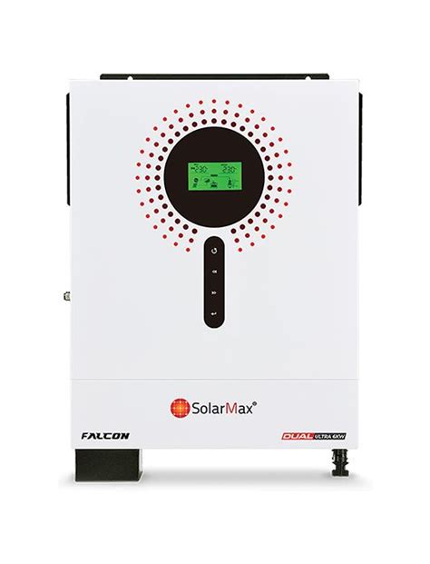 6KW Hybrid Solar system with SolarMax 6KW Inverter and .